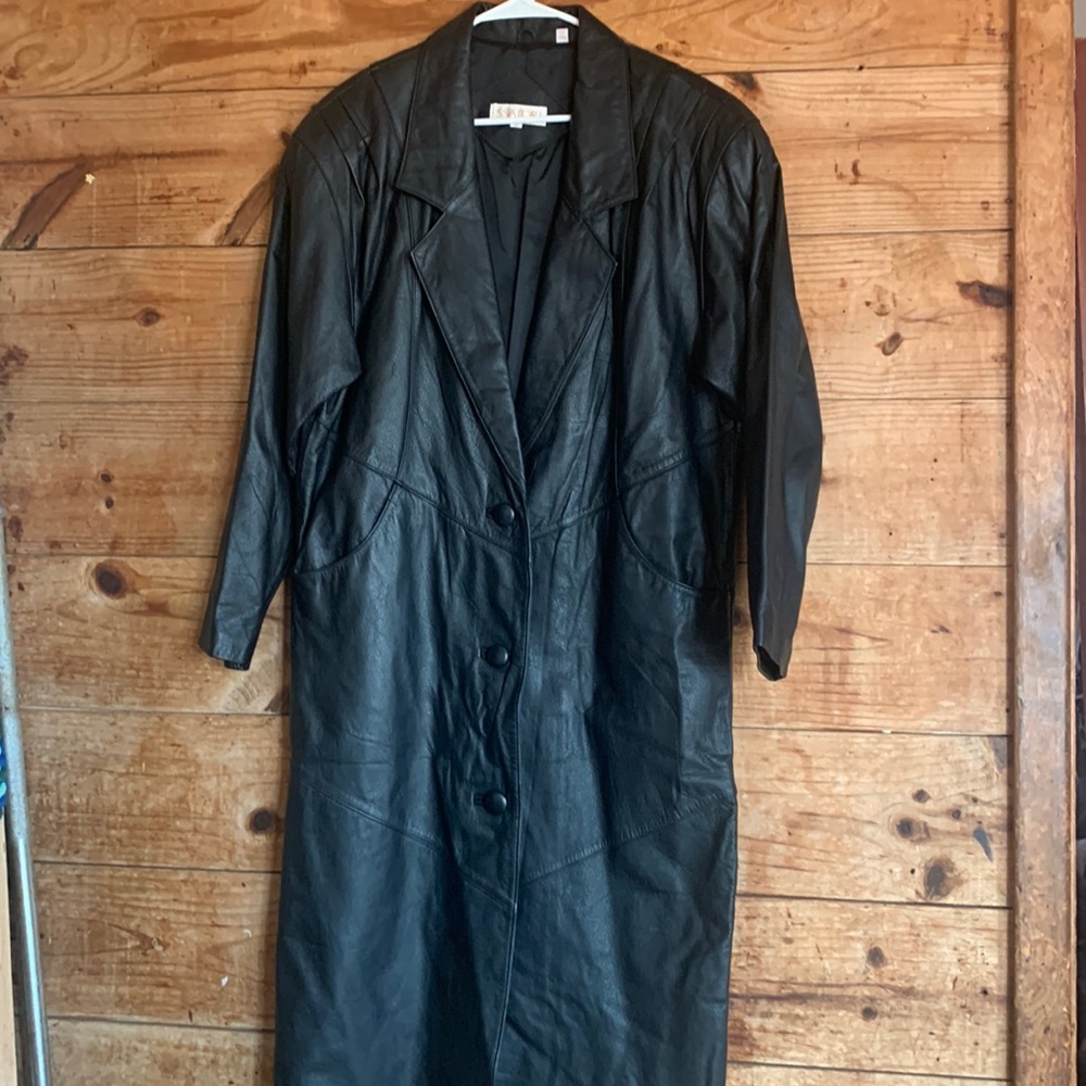 Ssatori Genuine Leather - Lined Long Maxi Coat